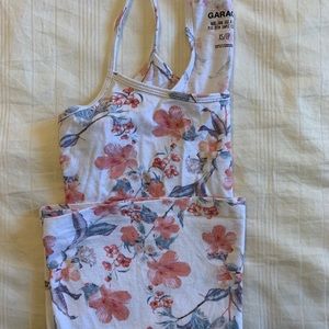 Floral tank top